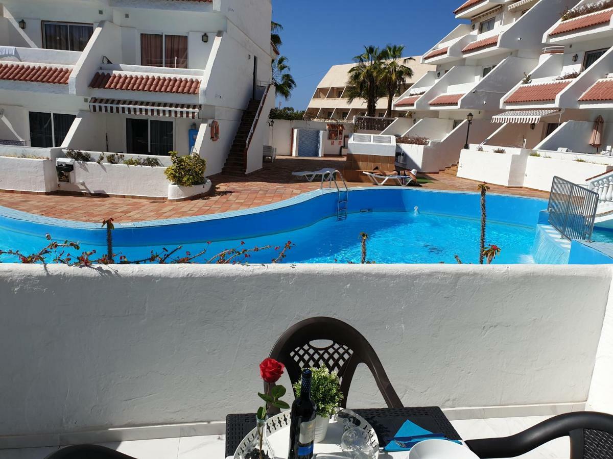 Ferienwohnung Casa Las Flores With Heated Pool, Only 490 Meters To The Beach, Balcony, Wifi Arona  Exterior foto