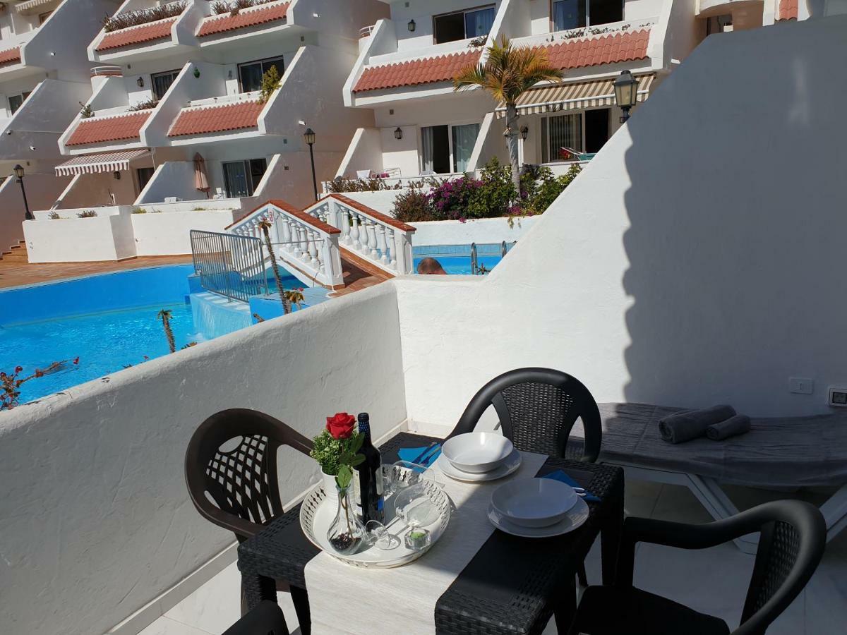 Ferienwohnung Casa Las Flores With Heated Pool, Only 490 Meters To The Beach, Balcony, Wifi Arona  Exterior foto