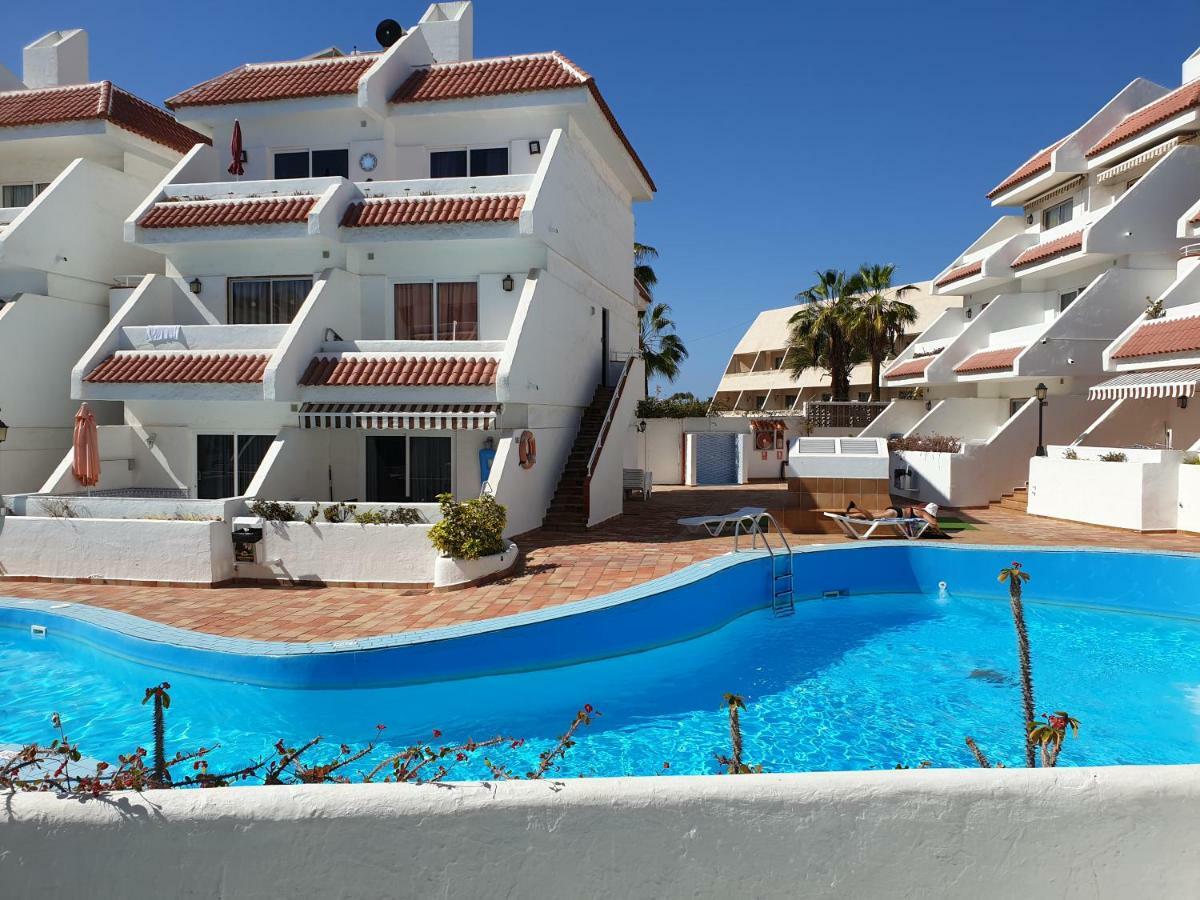 Ferienwohnung Casa Las Flores With Heated Pool, Only 490 Meters To The Beach, Balcony, Wifi Arona  Exterior foto